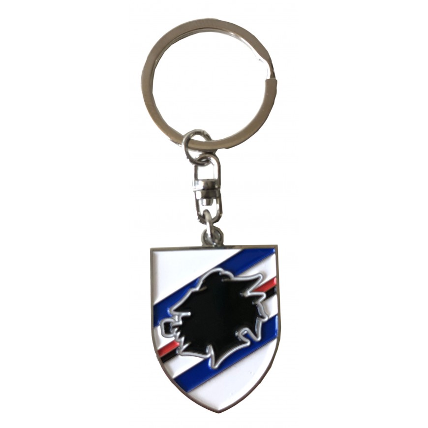 sampdoria portachiavi in metallo