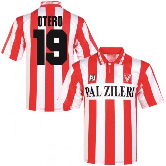 biemme - 1995-96 vicenza home reissue shirt otero 19