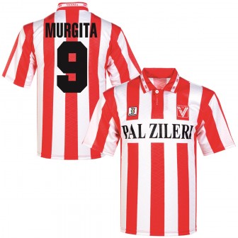 biemme - 1995-96 vicenza home reissue shirt murgita 9