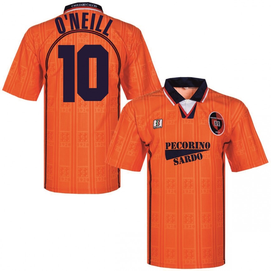 biemme - 1998-99 cagliari third shirt o'neill 10 (XL) 10/10