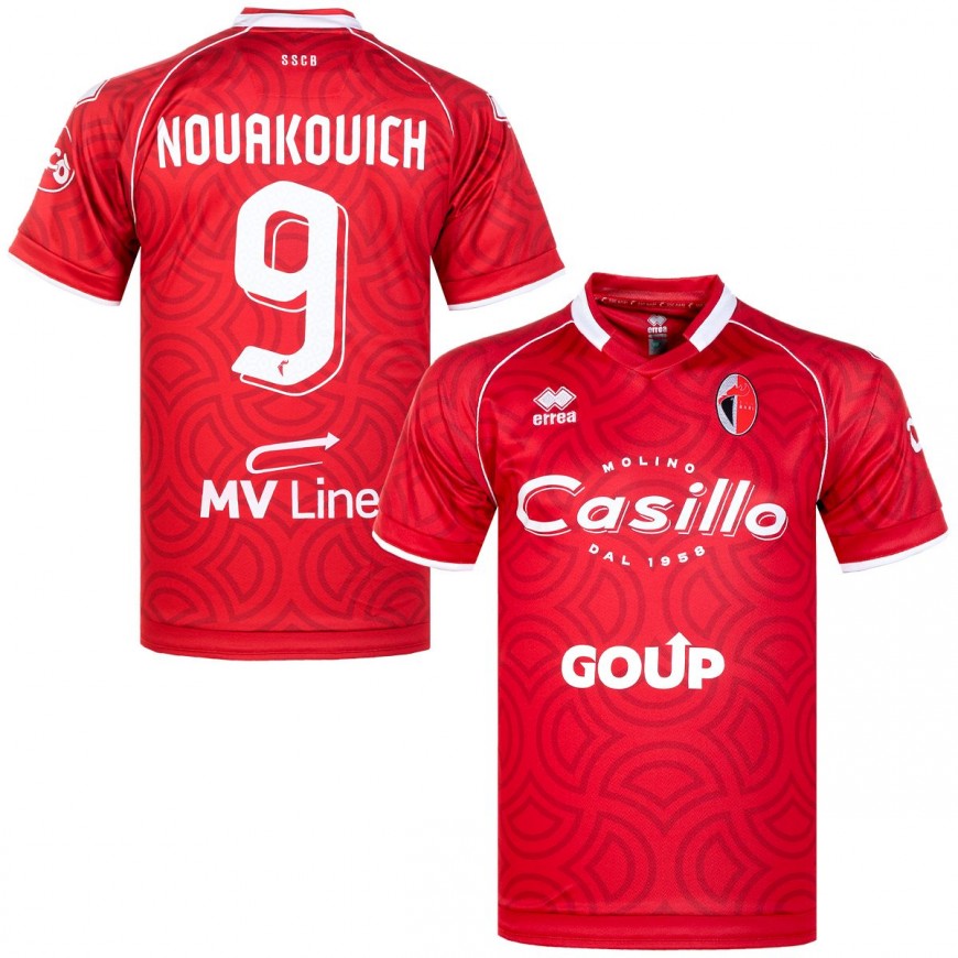 errea - 2024-25 bari away shirt Novakovich 9 (XL)