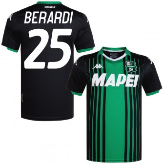 kappa - 2019-20 sassuolo home shirt berardi 25 (L) new with tags
