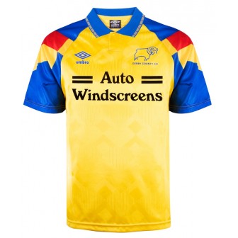 umbro - 1992-93 Derby county away reissue shirt (L)