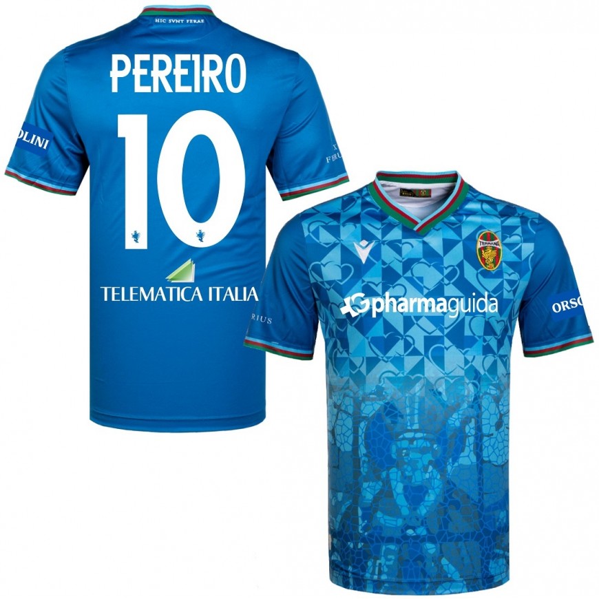 MACRON - 2023-24 TERNANA HOME SHIRT PEREIRO 10