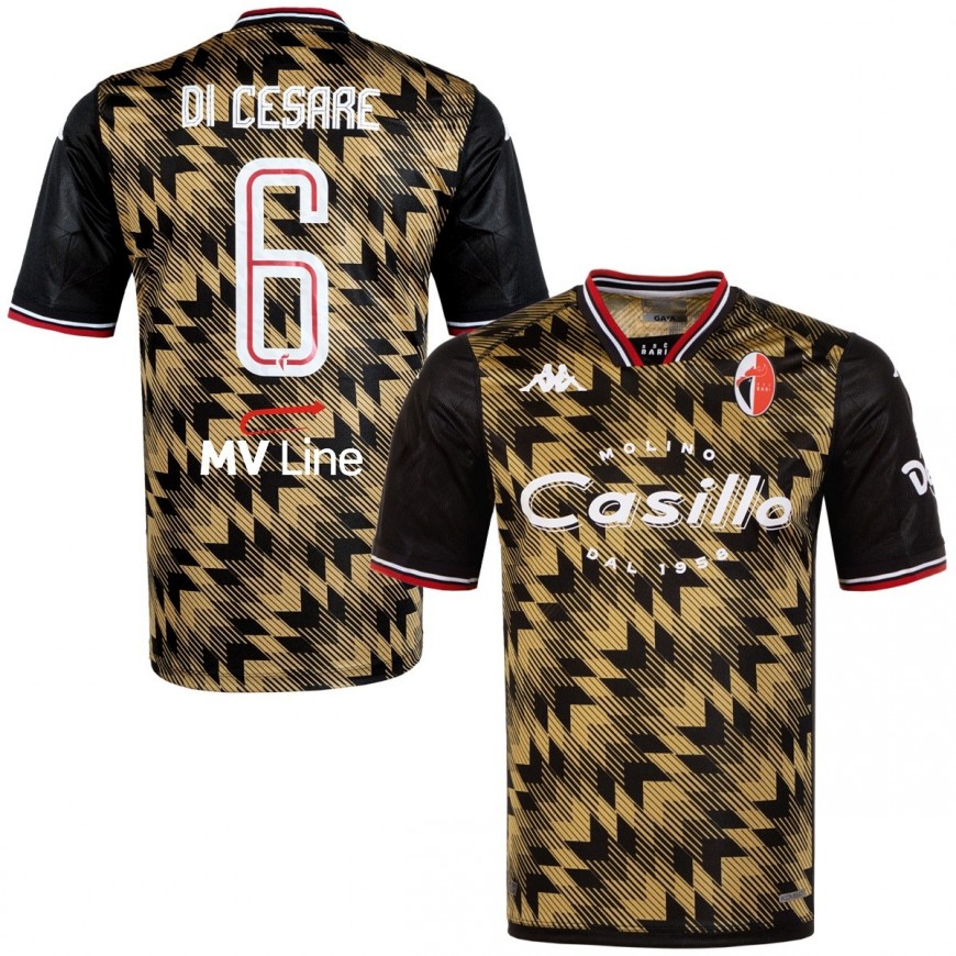 kappa -  2023-2024 Bari third shirt di cesare 6 (L)