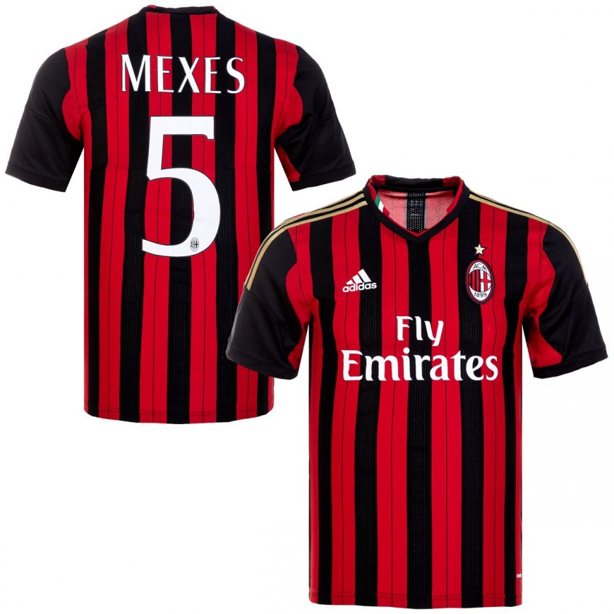 adidas - 2013-14 Milan home authentic shirt mexes 5 (6) 10/10
