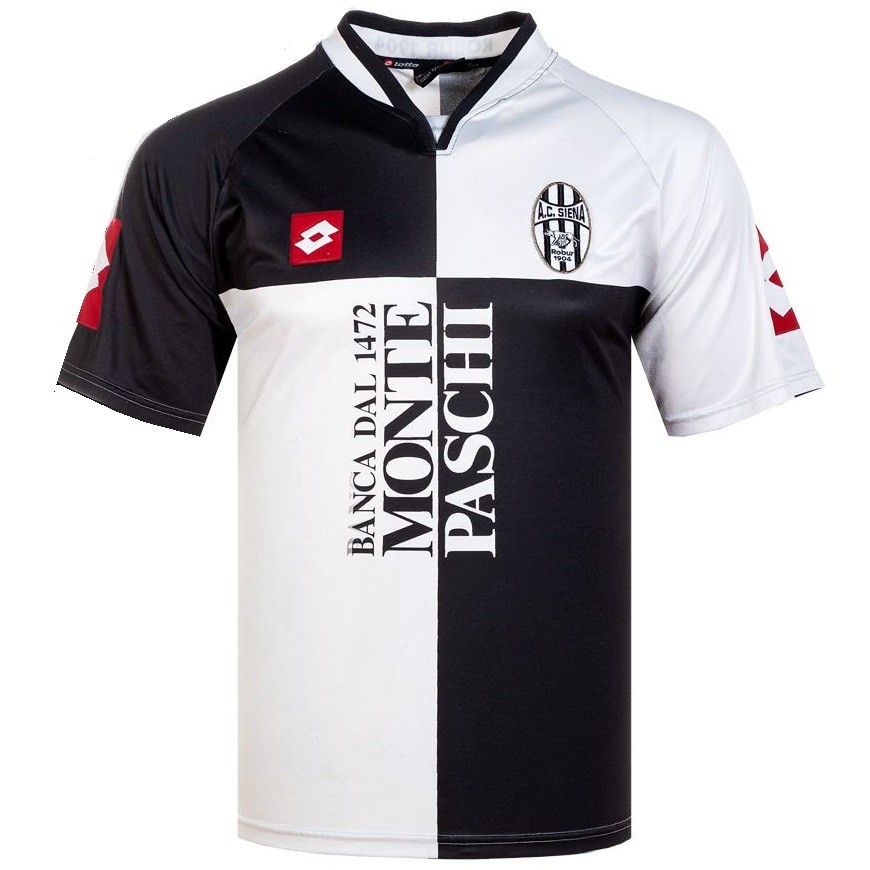 lotto - 2003-04 siena home shirt