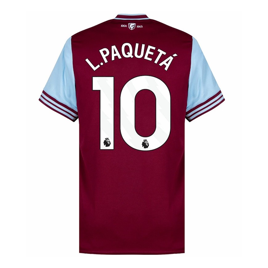 umbro - 2024-25 west ham home shirt paqueta' 10 (L)