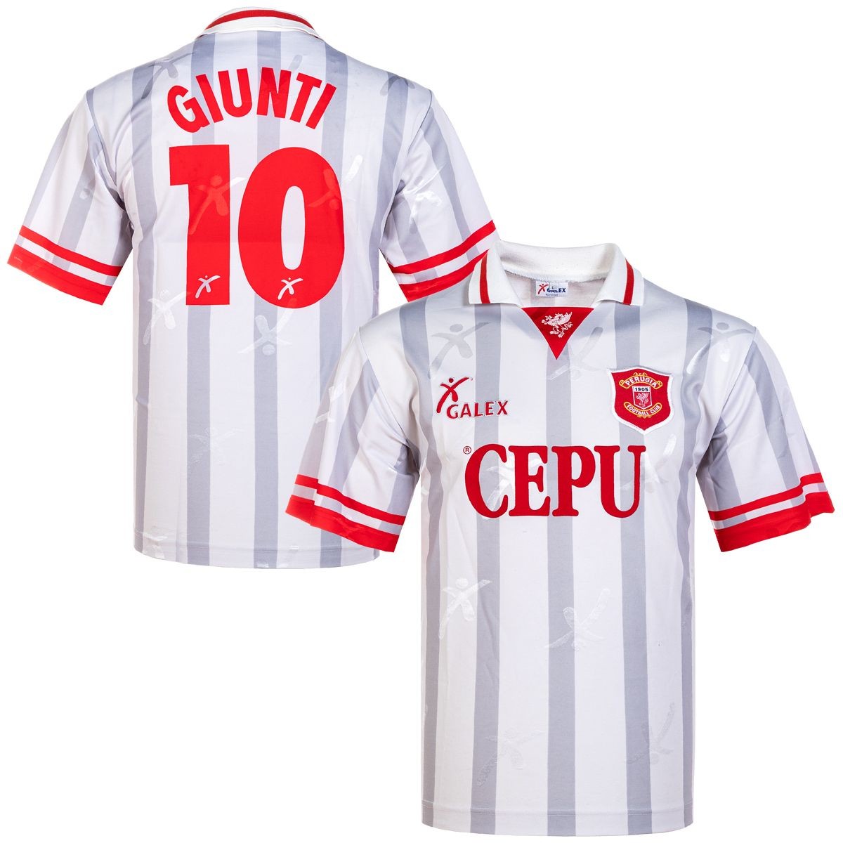 galex 1996-97 perugia away shirt giunti 10 (L) 9/10 - La galex 1996-97 perugia away shirt giunti 10 (L) 9/10 - La