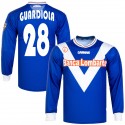 GARMAN - 2001-02 BRESCIA HOME L/S REISSUE SHIRT BAGGIO 10