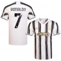 2020-21 JUVENTUS HOME SHIRT ADIDAS RONALDO 7 - LARGE