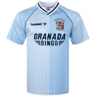 hummel - 1987-88 coventry city home reissue shirt (L)