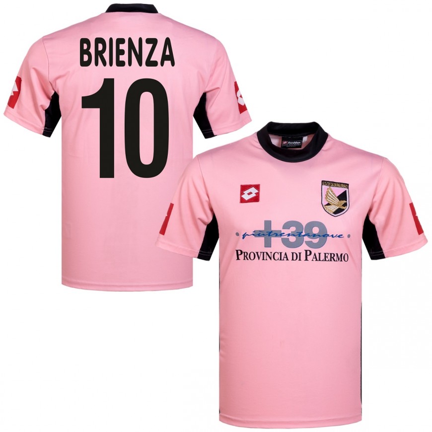 lotto - 2004-05 Palermo home shirt brienza 10 (M)