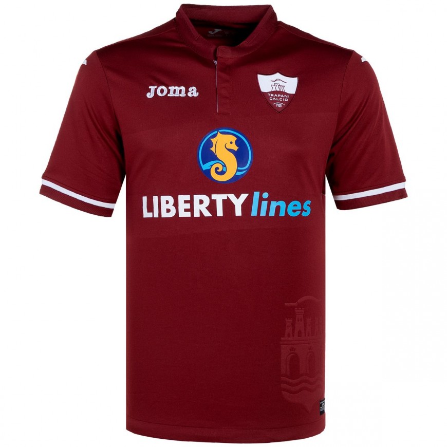 joma - 2017-18 trapani home shirt (L)