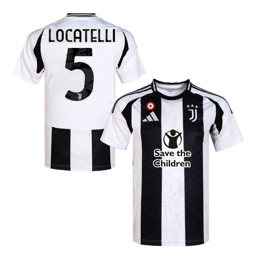 adidas - 2024-25 juventus home shirt locatelli 5