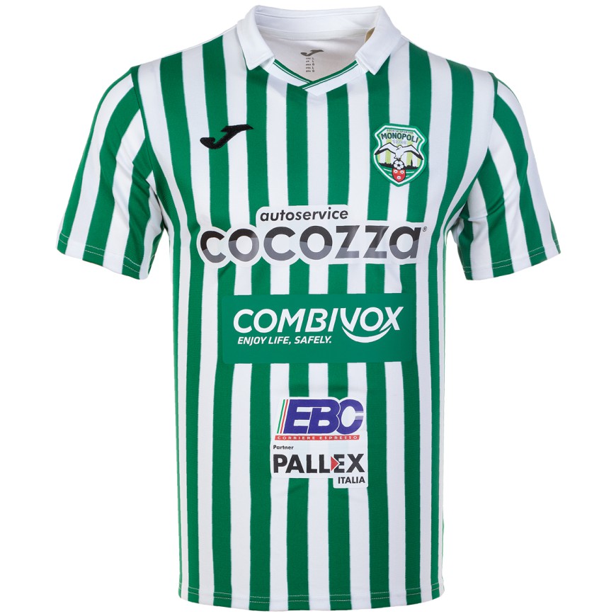 2021-22 MONOPOLI CALCIO MAGLIA HOME SHIRT JOMA