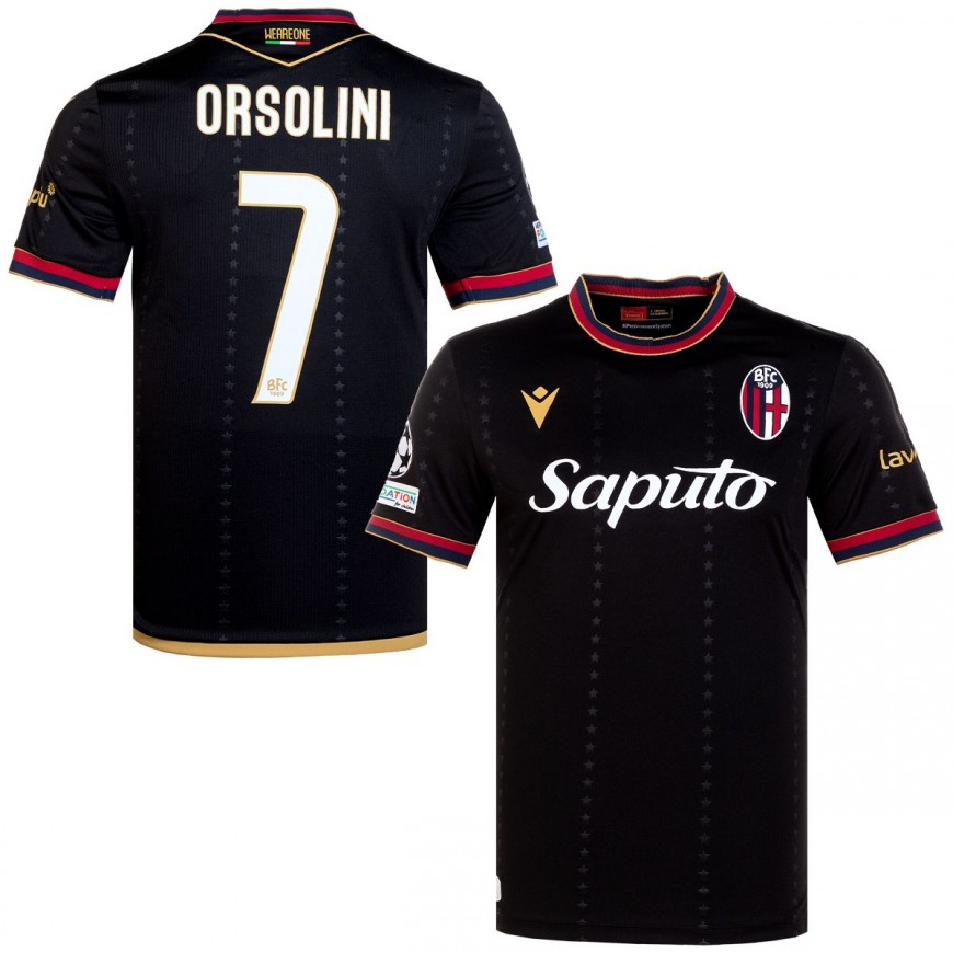 macron - 2024-25 Bologna fc fourth shirt champions orsolini 7