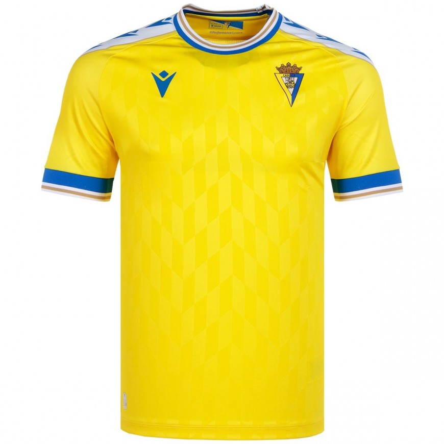 MACRON - 2023-24 CADIZ HOME SHIRT - LARGE