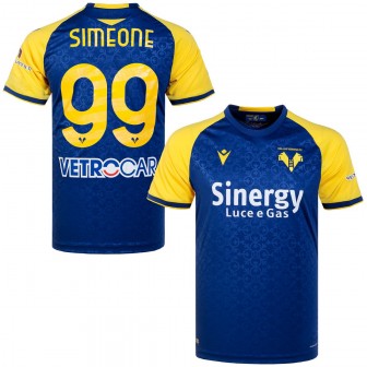 macron - 2021-22 hellas verona home shirt simeone 99