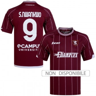 zeus - 2024-25 salernitana home shirt nwankwo 9