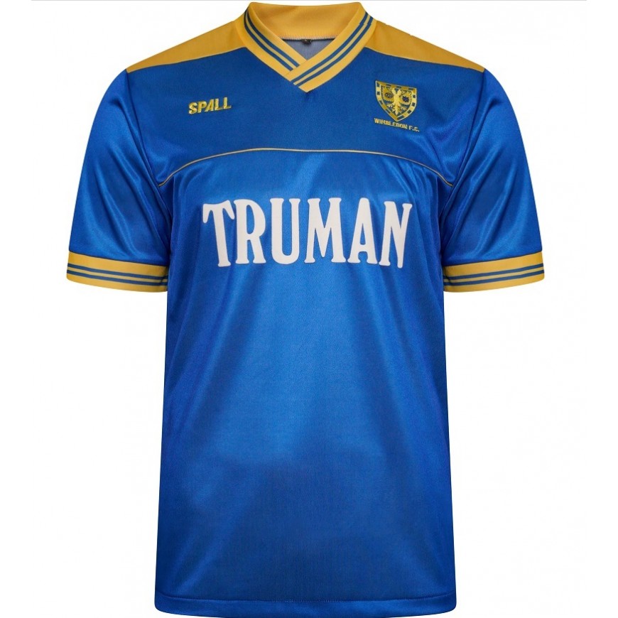 Spall - 1987-88 wimbledon home reissue shirt