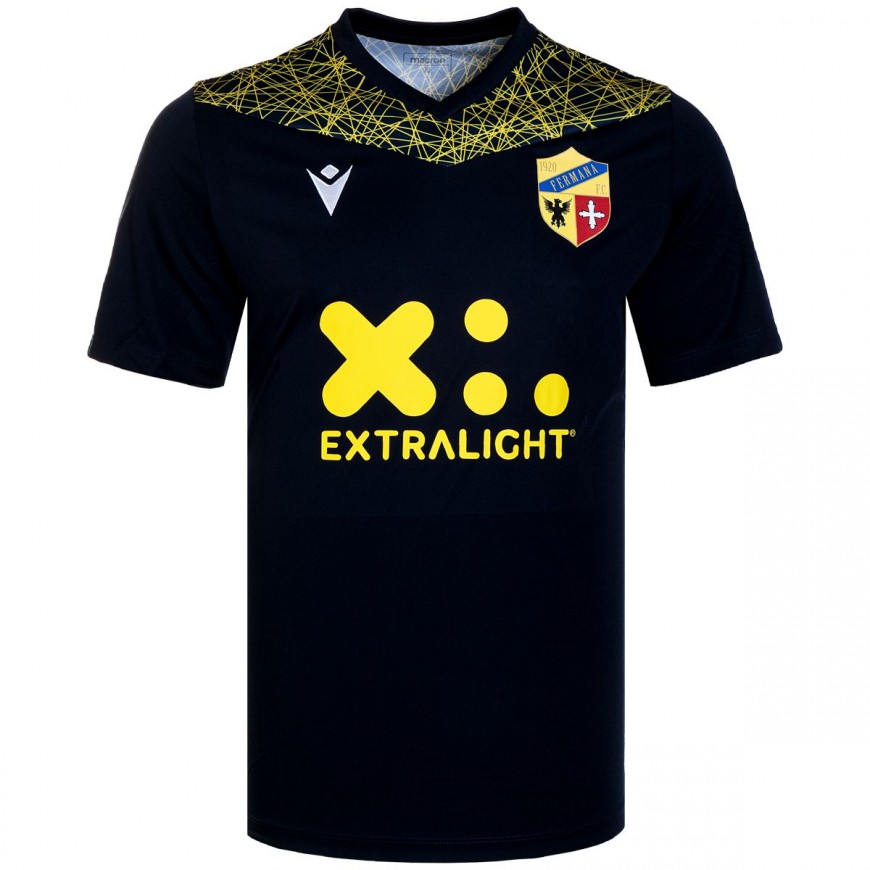 macron - 2020-21 fermana home shirt