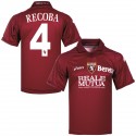 asics - 2007-08 torino home shirt recoba 4 (L) new with tags