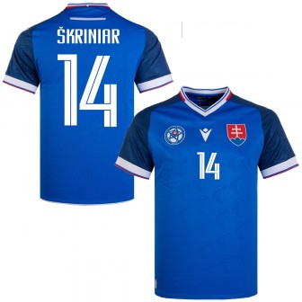 macron - 2024-25 slovakia home shirt skriniar 14