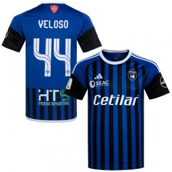 ADIDAS 2023-24 PISA MATCH WORN ISSUED SHIRT M.VELOSO 44 - MEDIUM