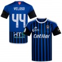 ADIDAS 2023-24 PISA MATCH WORN ISSUED SHIRT M.VELOSO 44 - MEDIUM