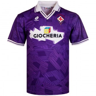lotto - 1991-92 fiorentina home shirt (XL)