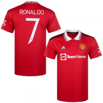 2022-23 manchester utd home shirt ronaldo 7 (L)