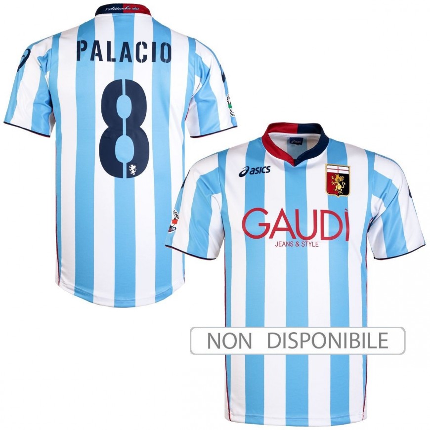 asics - 2009-10 genoa third shirt palacio 8 (M)