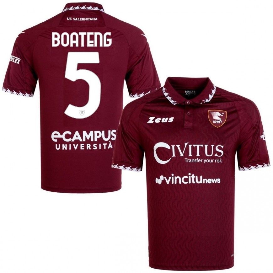 ZEUS - 2023-24 SALERNITANA HOME SHIRT BOATENG 5