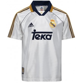 adidas - 1999-00 real madrid home reissue shirt