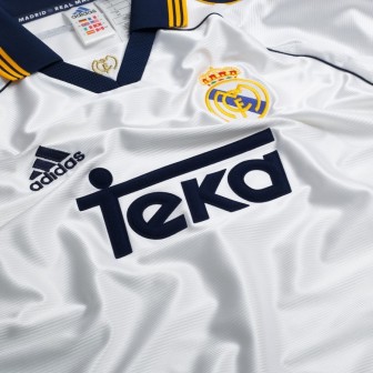 adidas - 1999-00 real madrid home reissue shirt