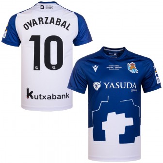 macron - 2024-25 Real Sociedad "Chillida" Special shirt oyarzabal 10