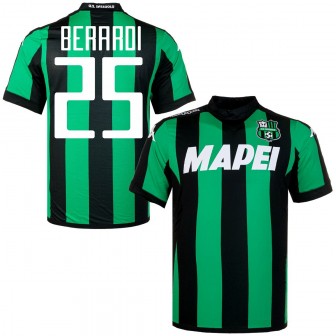 kappa - 2015-16 sassuolo home shirt berardi 25 (L)