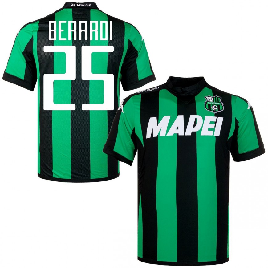 kappa - 2015-16 sassuolo home shirt berardi 25 (L)