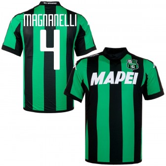 kappa - 2015-16 sassuolo home shirt magnanelli 4