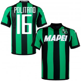 kappa - 2015-16 sassuolo home shirt magnanelli 4 (L)