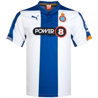 puma - 2014-15 espanyol home shirt (L)