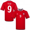 umbro - 2000-02  norway home shirt flo 9 (L)