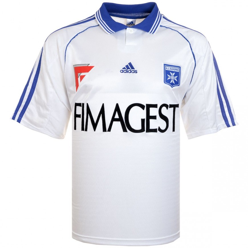adidas - 1997-98 auxerre home shirt (L)