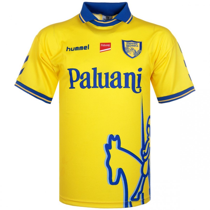 hummel - 2000-01 chievo home shirt