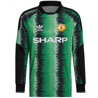 adidas - 1990-92 manchester united gk reissue shirt