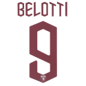 2019-20 Torino Away nameset belotti 9
