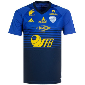 ADIDAS - 2017-18 CRETEIL LUSITANOS HOME SHIRT (L)