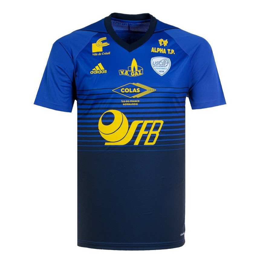 2017-18 CRETEIL LUSITANOS MAGLIA HOME SHIRT ADIDAS - TAGLIA L