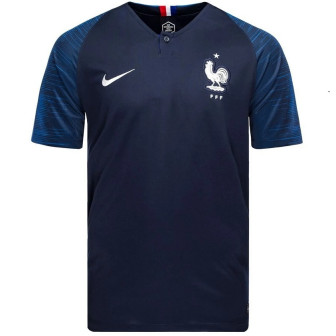 nike - 2018-19 france home shirt (S)